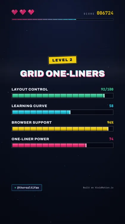 Insert Coin — Level card