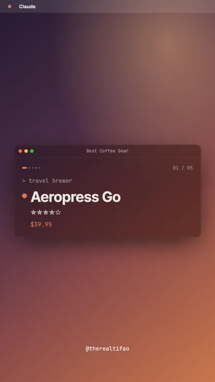 Terminal Desk — Product card
